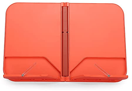 Leseständer Faltbare Buchständer Lesen Hände frei Einstellbares Kochbuch Lehrbuch Tablet Rezept Tragbare Ständer für Bürobibliothek 15 x 10 Zoll Bücherregal