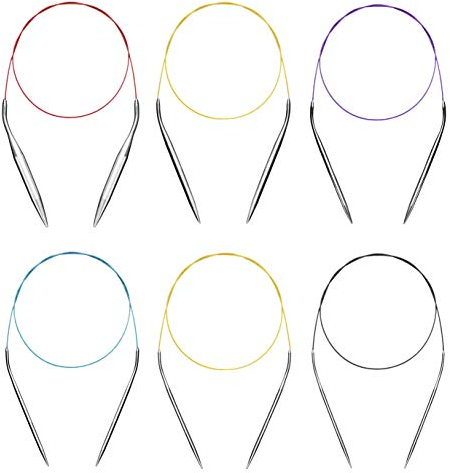 Seawhisper Rundstricknadel100cm Stricknadeln Set Stricknadel Nadelspiel Knitting Needles 2 3,5 4 5 6 9