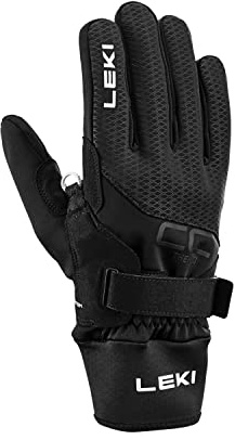 LEKI Guantes de esquí de Fondo para Hombre CC Thermo Shark Black 8 1/2