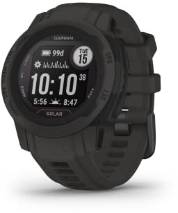 Garmin Instinct 2S Solar Rugged GPS Smartwatch, Graphite (Renewed)