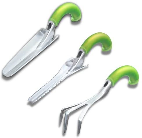 Pack RootSlayer™ - Petits Outils - VENTEO - Transplantoir/Désherber/Cultivateur - Votre potager sublimé