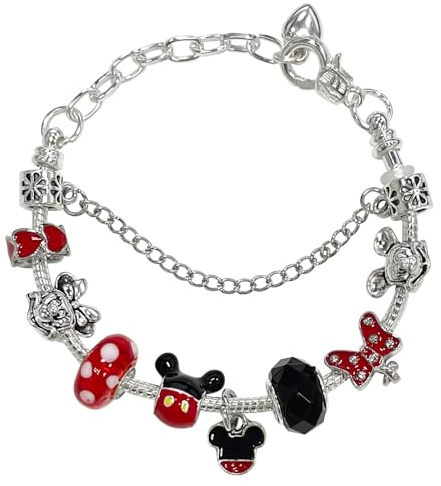 Mickey Armband, Minnie Armband, Mickey Armbänder, Minnie Armbänder, Mickey Bracelets for Girls Women, Minnie Schmuck Gift for Girls