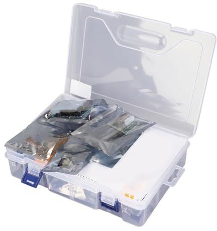 Fafeicy Kit de Démarrage pour R3, Ensemble de Composants électroniques de Bricolage, Ensemble Complet d'apprentissage de Composants électroniques de Bricolage avec Tutoriel sur CD pour