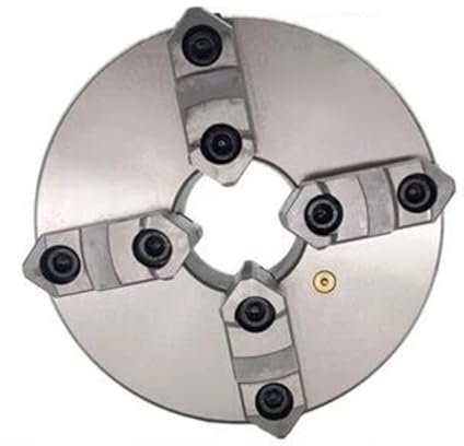 Drehfutter 160 mm 4-Backen-Selbstzentrierungsfutter K12-160 Metall-Scrollfutter mit gehärtetem Stahl(K12-160A)