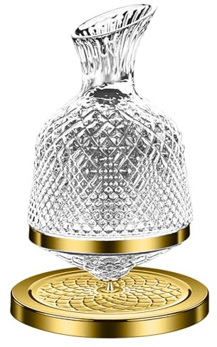 Decanter per whisky, set regalo di bicchieri da vino, caraffa per whisky, decanter per vino, bottiglia da whisky, decanter in vintage, ornamento per cucina, bar, ospitazioni, feste