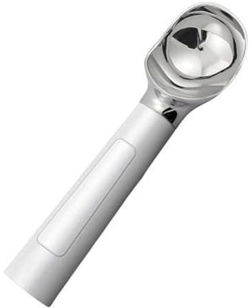 Cuillère à crème glacée chauffante rechargeable avec affichage LED - Cuillère à glace électrique pour crème glacée dure - Facile pour les personnes âgées et les enfants