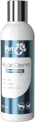 Vetfood Hypoderm Shampoo | 200 ml | Pflegeprodukt für Hunde & Katzen | Mit Ectoin, Allantoin & D-Panthenol