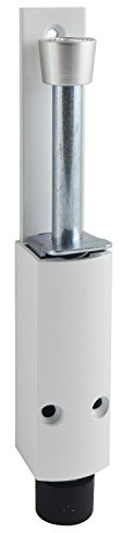 KWS Türfeststeller 1222,Türstopper,Hub 60 mm,Aluminium weiß,1 Stück