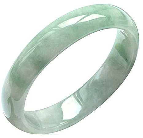 OPQ NatüRliche Jade Armband Schwimmende Blume Armreif Schmuck Frau,62-64mm