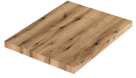 Kiamami Valentina - Mensola per lavabo bagno rovere naturale