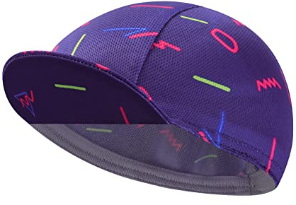 BikingBros Leichte Sommer Fahrradkappe mit UV-Schutz für - Radsport-Kappen für unter den Helm