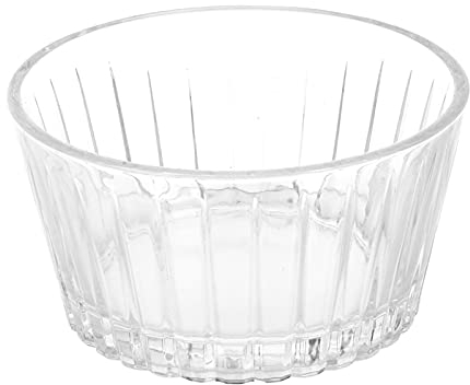 IXART Bols à Salade/Bol Salade Verre Salad Bol Ménage Crème glacée Dessert Bol Verre Végétal Céréale Céréale et Soupe Transparent Saladiers Verre