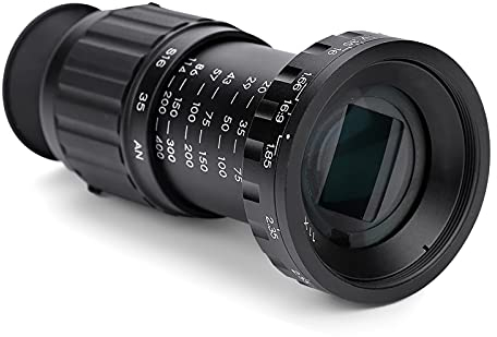 11-facher Regiesucher, Mehrfach Beschichtete Optik, Teleskopdesign, 37-mm-Filtergewinde, für Film- und TV
