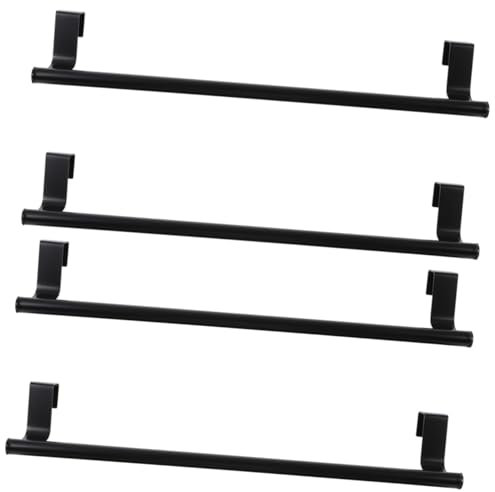 ARTIBETTER 4 Stück Tür Handtuchhalter Wall Hooks handtuchstange handtuchständer badhaken Handtuch-Organizer-Rack Badetuchstange küchentuchhalter handtuchhalter aus Edelstahl Rostfreier Stahl