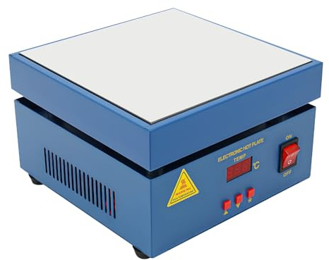 LUNICASHA Heizplatte LED-Mikrocomputer Elektrische Heizplatte Lötstation Heizplatte mit LED-Display Elektrische Vorwärmung Rework Heater Lab Heizplatten 800W