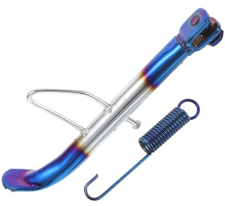 iplusmile Motorcycle Kickstand Mit Titanausführung Universeller Seitenständer Für Motorräder Scooter Stabiler Stand Leicht Und Langlebig Für Verschiedene Parkmöglichkeiten