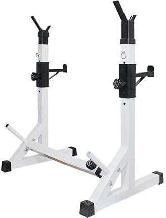 GIGBIRD Klimmzugstangen Kniebeugenständer Bankdrücken Multifunktionsregal Verstellbare Halterung Heim-Fitnessstudio Krafttrainingsständer Herren-Fitness-Langhantelständer O