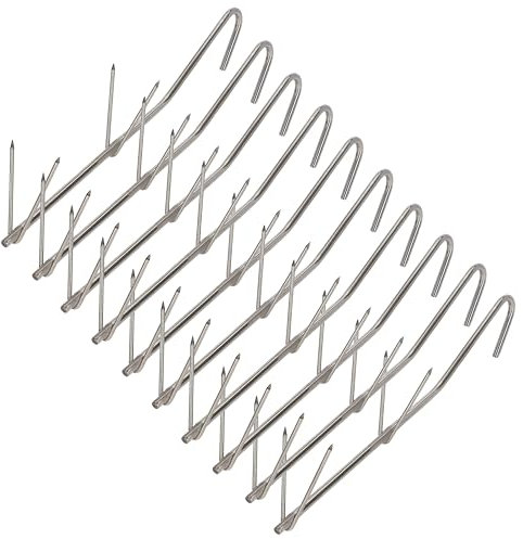 A&N Räucherhaken V-Doppelspitze Stainless Steel 19cm - 10 Stück smooking Hooks