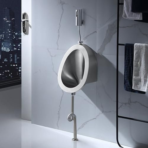 Kommerzielles Urinal mit hoher Spülung für Männer, Urinal für Erwachsene für Männer, Badezimmertoilette, öffentliche Toilette mit intelligenter Sensorspülung, Urinal für