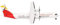 herpa Modellino aereo Iberia Regional ATR-72-600 (nuovi colori), miniatura scala 1:500, pezzo da collezione, modello senza supporto, metallo