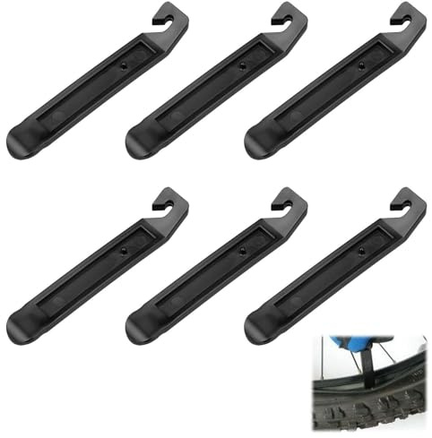 HINFHI 6 Pieces Of Bicycle Tire Lever, Mountain Bike Maintenance Tool, Portable Tire Removal Tool, Durable Tire Repair Accessories.