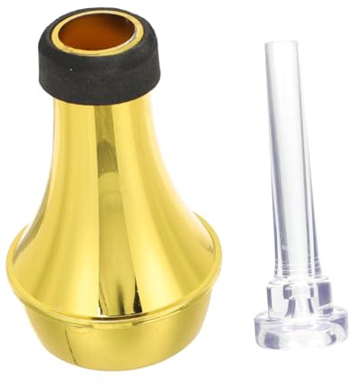 HAMPPLIES Set di Sordine per Tromba in Abs Compatte e Leggere, Mute Dritte per Pratica Silenziosa, Accessorio per Trombettisti Amatori e Professionisti