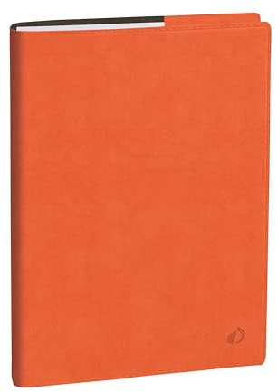 Quo Vadis 024360Q Terminkalender PRENOTE Italienische Sprache Jahr 2026 Farbe Orange Format A4 21 x 29,7 cm wöchentlich 13 Monate Dezember - Dezember - Dezember weißes Papier mit Adressbuch