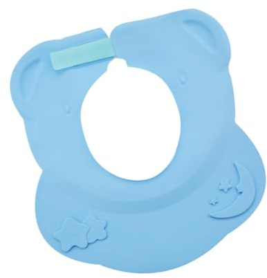 TOYANDONA Cartoon Design Boys and Girls Shampoo Cap Ear Protector for Bathing Adjustable Hat for Boy Girl Toddlers
