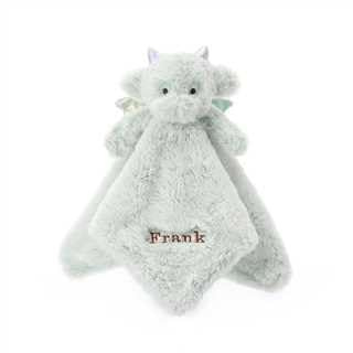 Apricot Lamb personalisierte Grün Drache Schmusetuch Kuscheltier 35cm