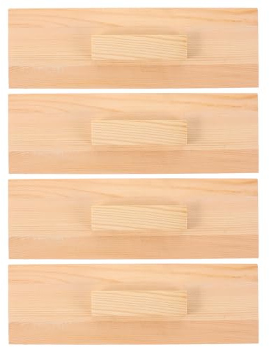 POPETPOP Lot de 4 couvercles de moule à en bois, anti-poussière, rectangulaires, universels, pour fabrication de pain grillé