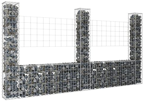 Gabion,Gabion wall, stone gabion gabion stone basket, stone fence, gabion baskets, wire basket gabion, fence galvanized steel Ø 30 x 100 cm