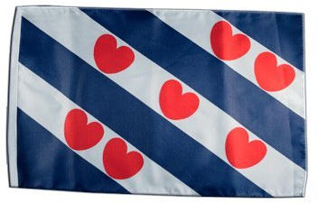 Flaggenfritze Flagge/Fahne Niederlande Friesland + gratis Sticker