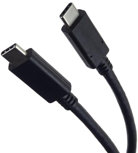 PremiumCord USB-C 3.2 Gen 2x2 Verbindungskabel 0,5m, Datenkabel SuperSpeed bis zu 20Gbit/s, Schnellladung bis zu 3A, USB 3.2 Generation 2x2 Typ C Stecker, Farbe schwarz, Länge 0,5m
