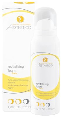 AESTHETICO revitalizing foam, 125 ml | Aktivierender Reinigungsschaum mit Glycolsäure, für reife und müde Haut, glättet, verfeinert und unterstützt die Regeneration
