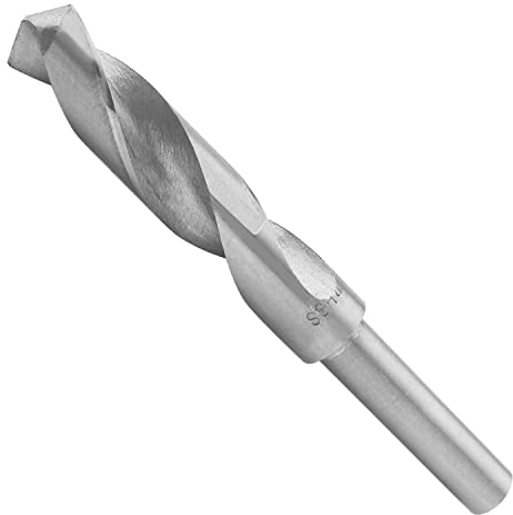 Utoolmart Spiralbohrer-Bit, 18 mm Durchmesser, gerader Schaft, 150 mm Gesamtlänge, Hochgeschwindigkeitsstahl, Metallbohrer zum Bohren auf Hartmetall, Edelstahl, Gusseisen, 1 Stück