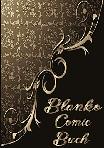 Blanko Comic Buch: Über 100 Seiten zum Selberzeichnen mit Comic Rastern - Das perfekte Gechenk für Kinder um Zeichnen zu lernen und die Kreativität zu steigern