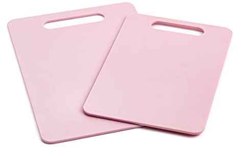 GreenLife CC003859-001 Cutting Board Set, Medium/Large, Pink