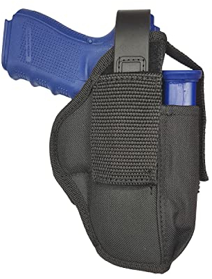 5-56.de AK05 Nylon Gürtel Holster für Glock 19 23 32 mit Mag Halter schwarz