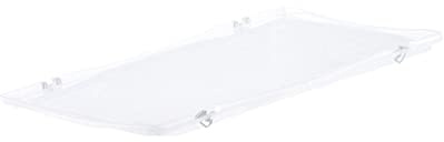 PROREGAL Auflagedeckel für transparente Eurobehälter BasicLine & LightLine | BxT 40x60cm | Eurobox, Transportbox, Transportbehälter, Stapelbehälter