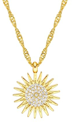 d'origine Kurdistan Sonnenkette, kurdische Wappenkette, Kurdistan-Flaggenkette, Kurdistan-Kette, kurdischer Schmuck, kurdischer Schmuck für Damen