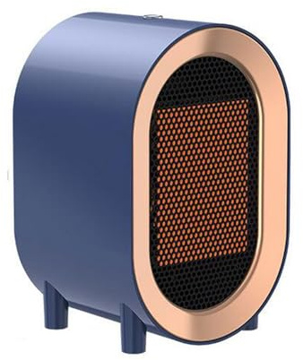 YUBDBFKAI 1200W Chauffage Bureau,Mini radiateur soufflant,Mini Chauffage soufflant,3 Seconds Rapid Heating,radiateur,soufflant Salle de Bain,Bleu