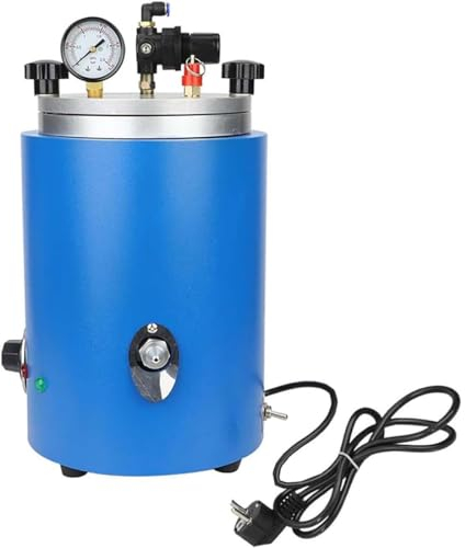 DPDZSW Injecteur De Cire sous Vide, Machine D'injection De Cire 350 W, Machine De Moulage De Cire à Température Réglable 30 ℃-110 ℃, Machine De Modèle D'injection De Cire De Bijoux