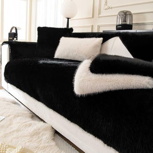 MTHGH Sofabezug Antirutsch,Anti Slip Sofa Cushion,sofaschutz Wasserdicht L Form,sofaschutz Katze Sofaschoner,Couch Bezug Ecksofa Schmutzabweisend Sofaschutz Hund Kratzschutz Katze(A4,70x70cm)
