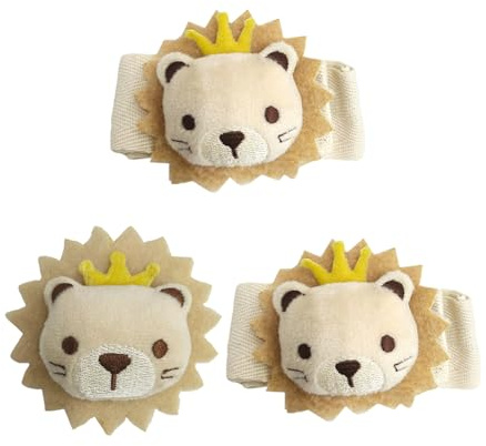 2 Pezzi Di Cravatte Per Tende Con Testa Di Leone, 1 Pezzo Di Testa Di Leone Ricamata, Graziose Cravatte Per Tende, Ganci Per Tende A Forma Di Cartone Animato, Accessori Per Tende