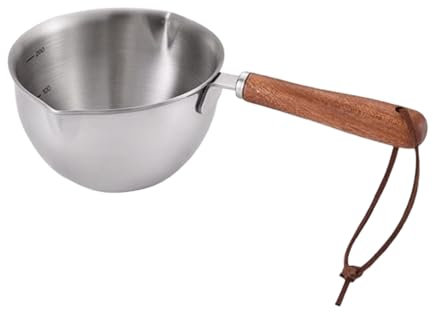 Petite Casserole en Acier Inoxydable pour Induction - Pour Le Lait, les Sauces de Rôti, le Café (150ml)