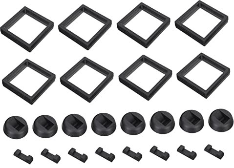 Holibanna 24stücke Teiliges Pe-Material Schmuckdisplay Schwimmrahmen Für Ringe Armbänder Münzen Und Sammlerstücke Sicher Und Langlebig Für Präsentation Ihrer Lieblingsstücke