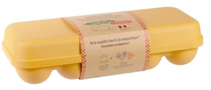 La droguerie Ecological - Box of 10 Eggs Shell - Yellow