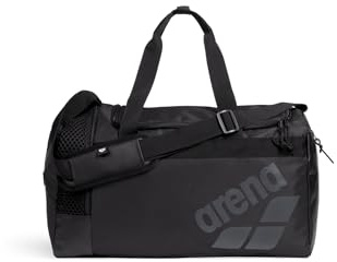 arena All Set Duffle 40L Sporttasche für Pool, Meer und Fitnessstudio, Wasserabweisende Reisetasche mit verstellbarem Schulterriemen, Fitnesstasche, Strandtasche, 40 Liter, 28x50x28cm