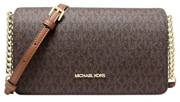 Michael Kors Jet Set Signature Logo Umhängetasche Braun