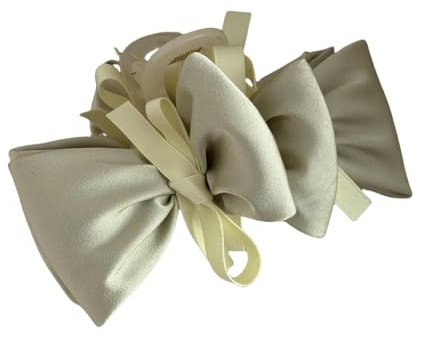 DuomaiJJ Pinces à Cheveux Clip d'arc Sucré Noir De 2 Packs pour Les Accessoires Back of Head Bun's Bun-Vert